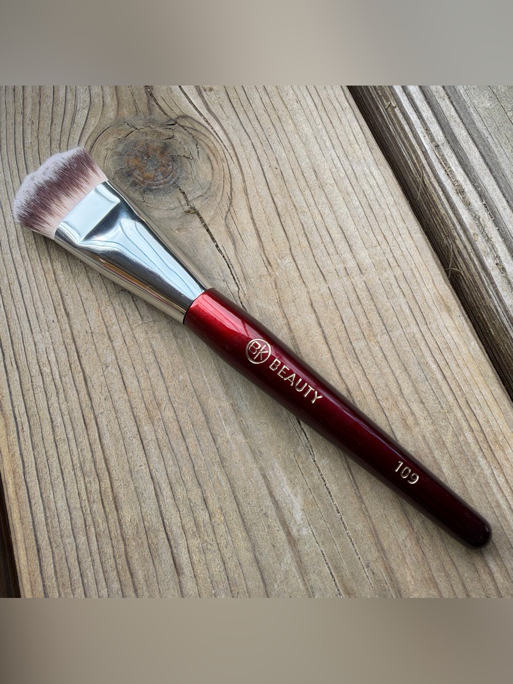 BK Beauty 109 Angled Foundation Brush- Gently Used